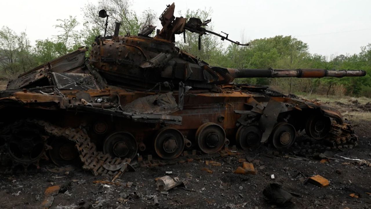 See the shattered Russian armor after Ukrainian soldiers stop advance