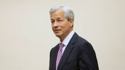 Jamie Dimon, chief executive officer of JPMorgan Chase & Co., is seen before a House Financial Services Committee hearing  on April 10, 2019 in Washington, DC. 