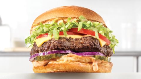 Arby's Wagyu Steakhouse Burger is the first burger Arby's is adding to its menu.