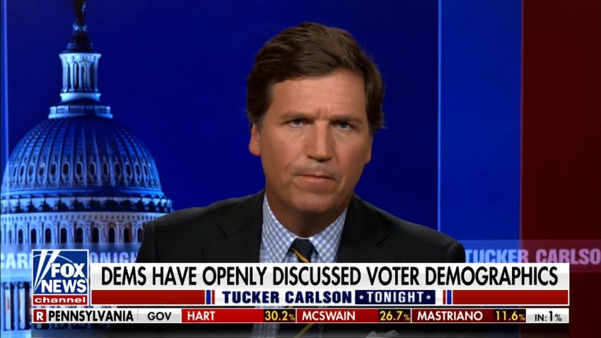 Tucker Carlson replacement theory part 2