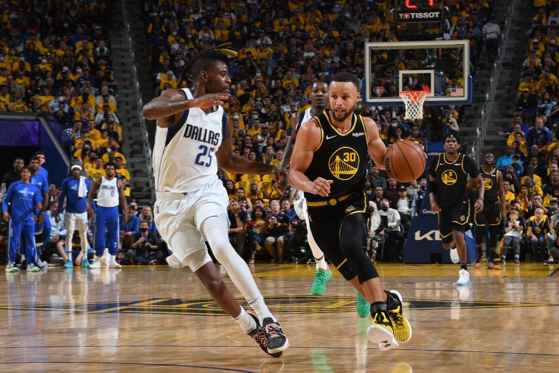 It is the Warriors' first time in the playoffs since 2019.
