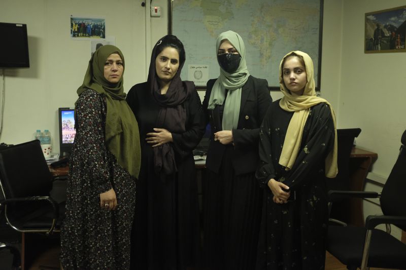 Female Afghan TV journalists describe a psychological prison amid Taliban order to cover their faces on air CNN Business