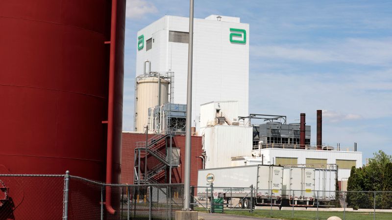 DOJ investigating Abbott over baby formula plant in Michigan