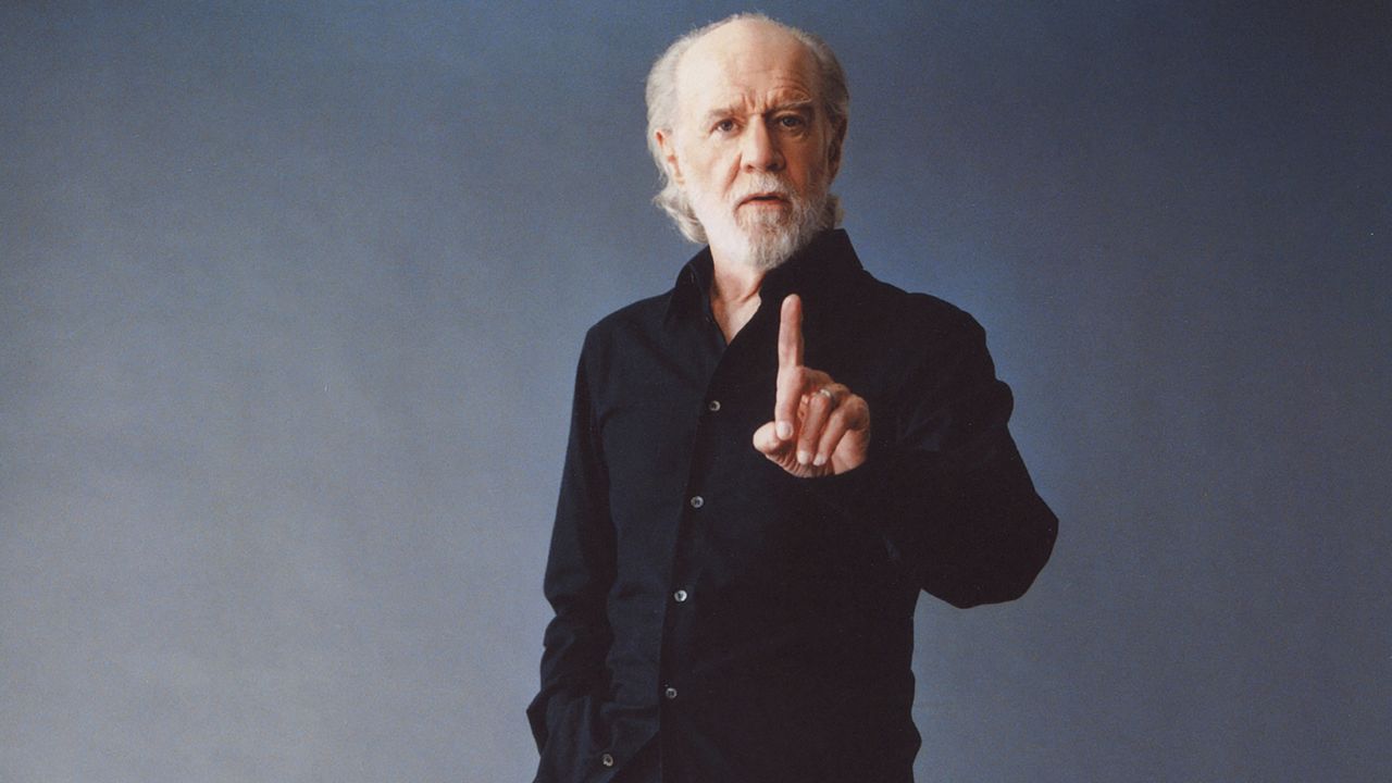George Carlin, featured in the two-part HBO documentary 'George Carlin's American Dream.'