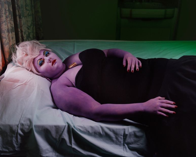 A hospital receptionist by day, this cosplayer transformed into Ursula from "The Little Mermaid."