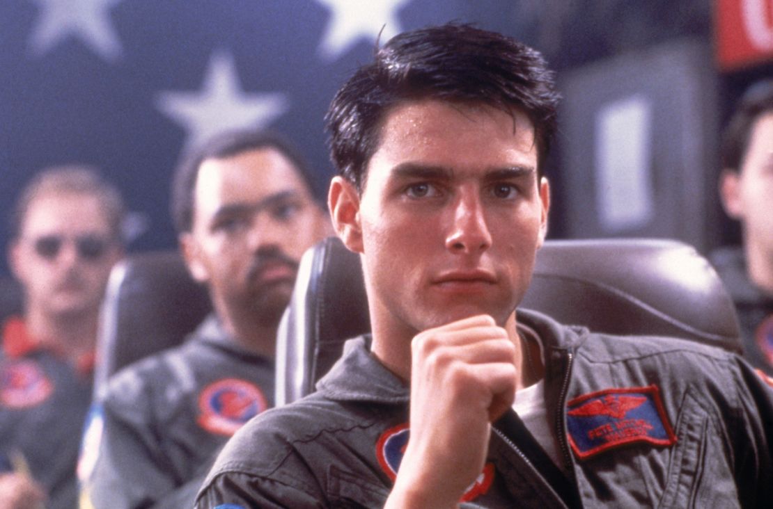 'Top Gun' was released in 1986 with Tom Cruise as Lt. Pete "Maverick" Mitchell.