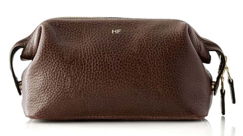 Harvey Leather Travel Pouch