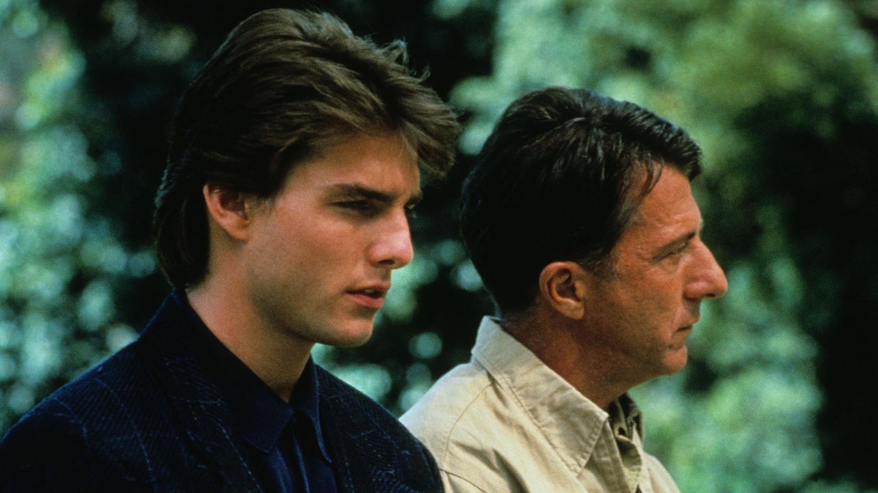 Tom Cruise starred with Dustin Hoffman in 'Rain Man' in 1988.