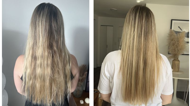 Olaplex 3 at home deals before and after