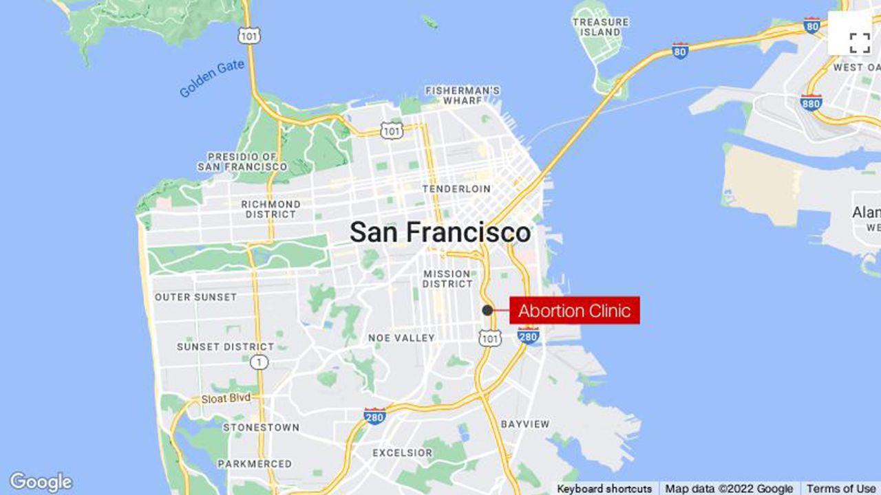 A group of anti-abortion activists allegedly targeted a San Francisco clinic, officials say.