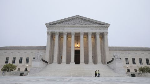 A view of the US Supreme Court on May 3, 2022, in Washington, DC.