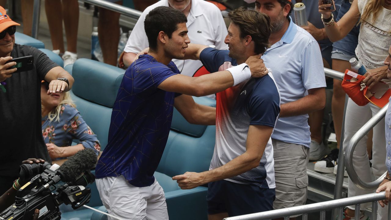 Ferrero reached the French Open final in 2002.