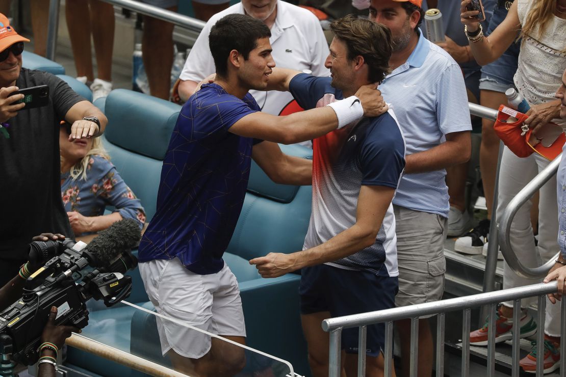 Ferrero reached the French Open final in 2002.