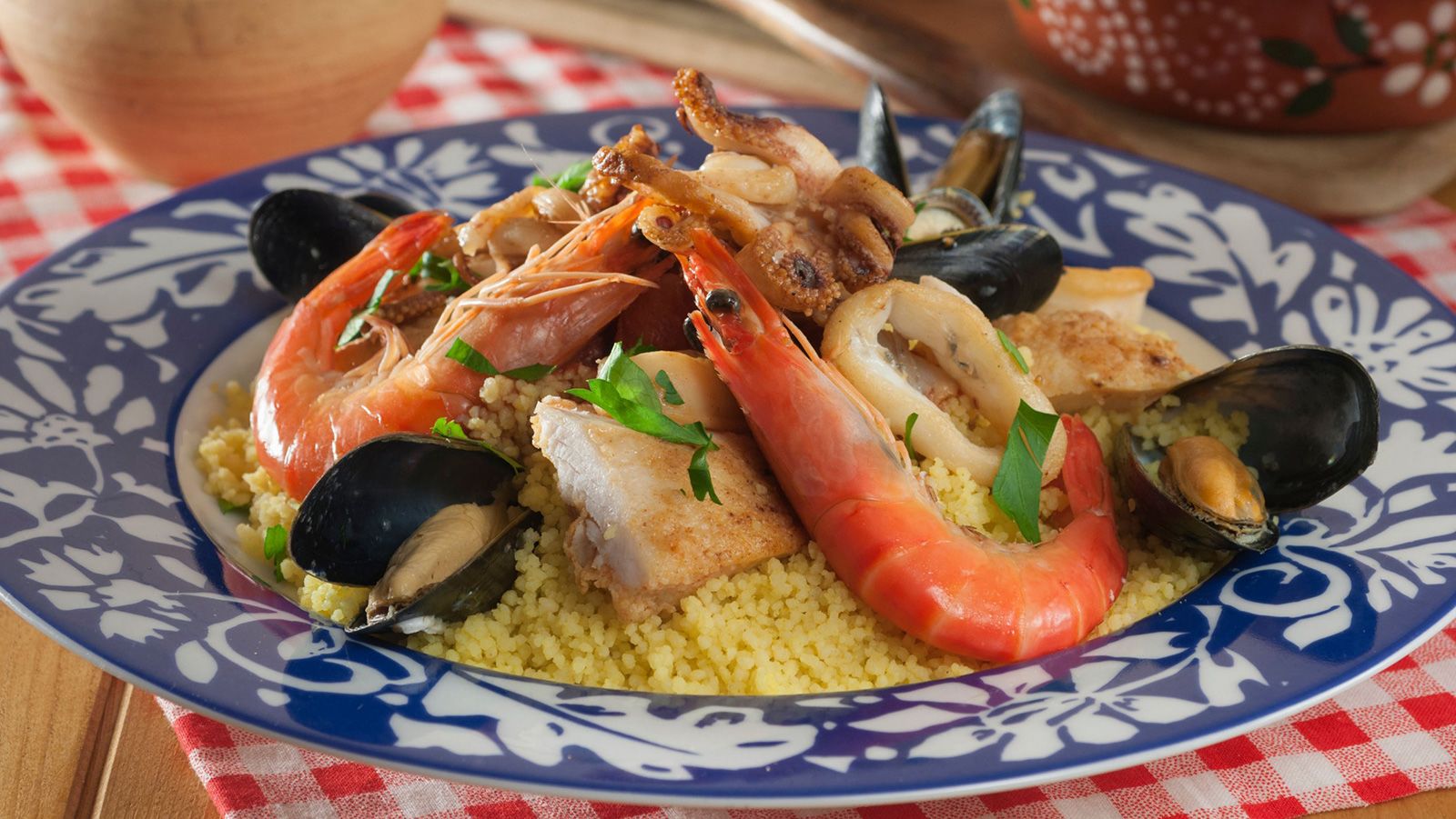 <strong>Cultural gumbo: </strong>Couscous alla trapanese blends Sicily's fishing heritage with North African couscous.