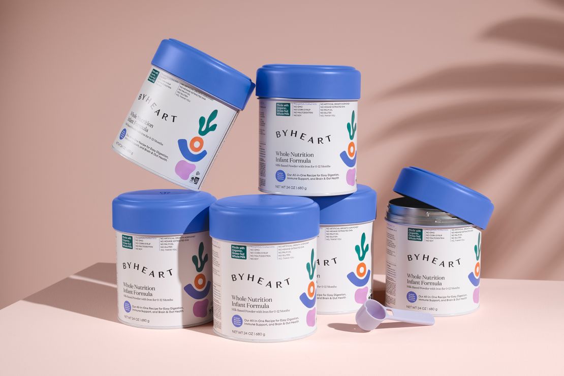 ByHeart is the first new infant formula manufacturer in over 15 years to be registered with the FDA.