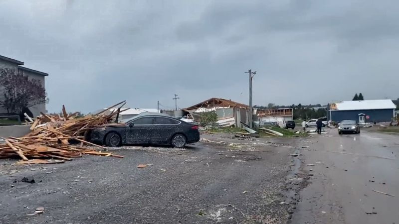 Michigan tornado causes ‘catastrophic’ damage | CNN