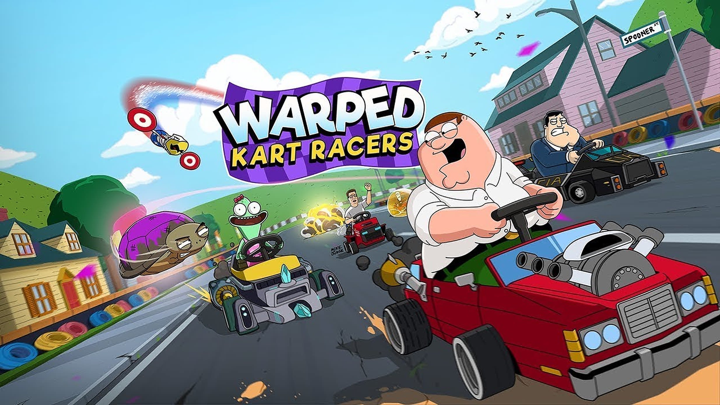 Game On: Peter Griffin and Hank Hill kart racing | CNN Game On: Peter Griffin and Hank Hill kart racing | CNN
