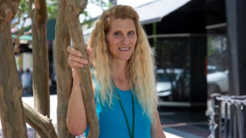 Lorrie Heiken, 54, of Rome, says she's a strong supporter of former President Donald Trump's "Make America Great Again" movement.