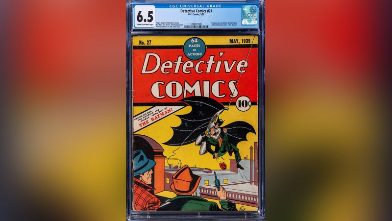 Rare 1939 Detective Comics Issue That Introduced Batman Approaches $1 ...