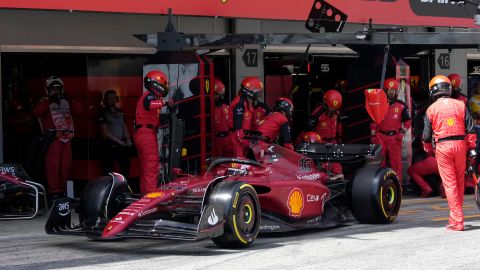 Leclerc failed to finish a race for the first time this season.