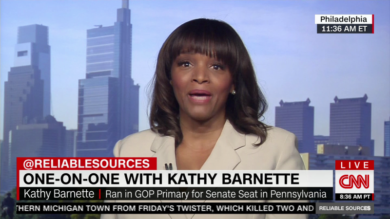 Kathy Barnette: ‘I was ignored because the media had their picks’ | CNN Business