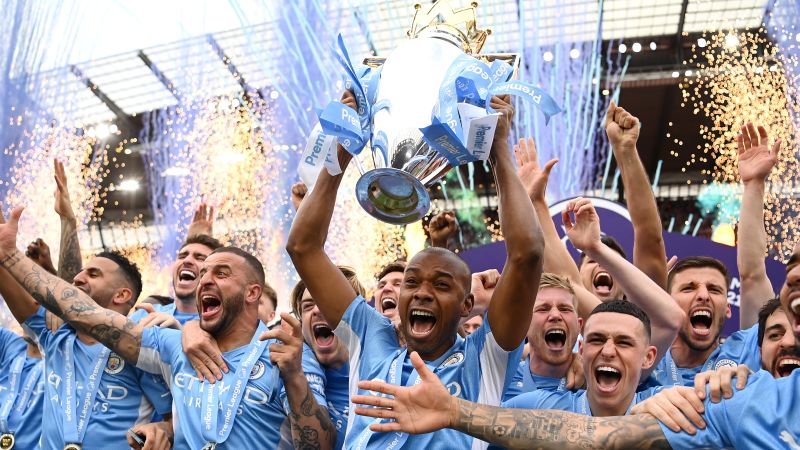 Manchester City produces stunning comeback to secure English Premier League title on dramatic final day | CNN