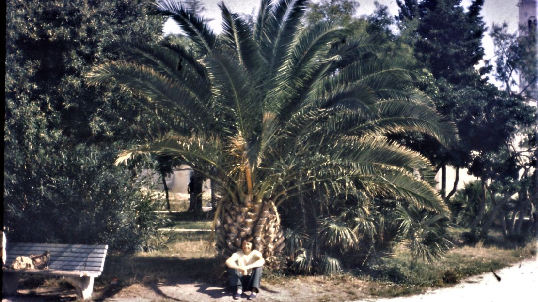 Tim Thomas was 18 when he first went Interrailing. Here he is on his second Interrail trip, visiting Zadar, then in Yugoslavia, now in Croatia, in 1973.