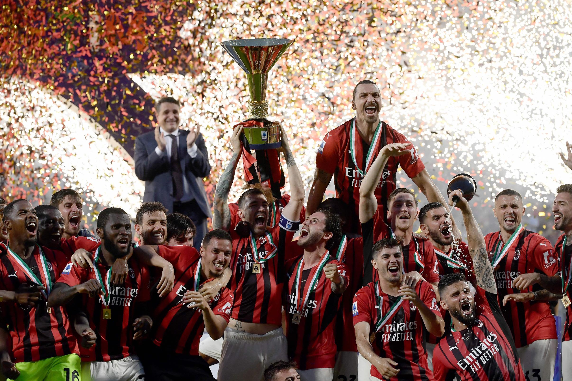 Zlatan Ibrahimović revels in AC Milan's Serie A title in 11 years, dedicates trophy to Mino Raiola | CNN