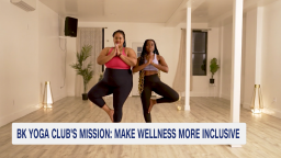 (From left) Paris Alexandra and Alicia Ferguson, proprietors of BK Yoga Club in Brooklyn, New York, started a body-positive yoga studio in the neighborhood of Bedford-Stuyvesant.