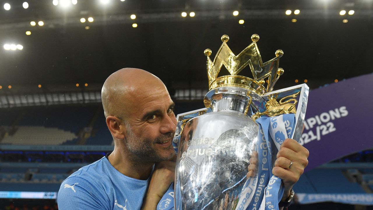 Pep Guardiola has now won four Premier League titles as a manager. 