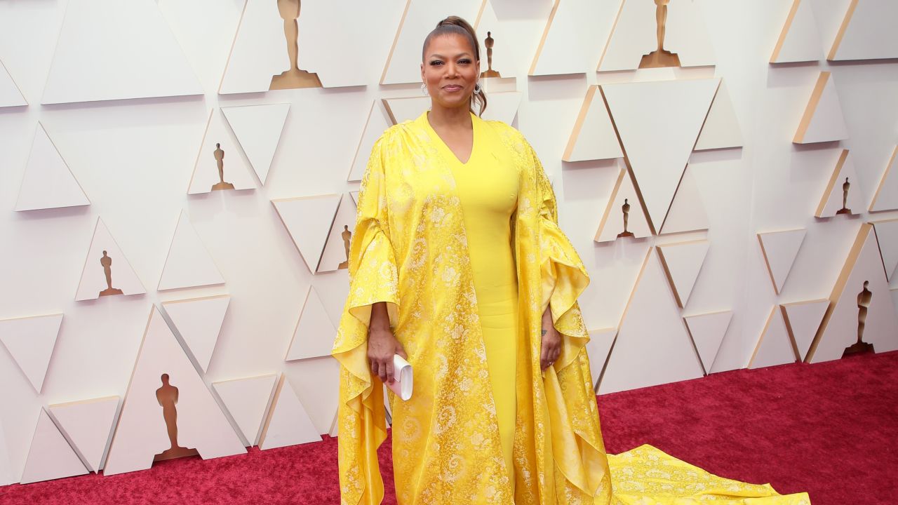 Queen Latifah attends the 94th Annual Academy Awards at Hollywood and Highland on March 27 in Hollywood, California.