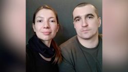 Natalia Zarytska with husband azovstal soldier wife malveaux