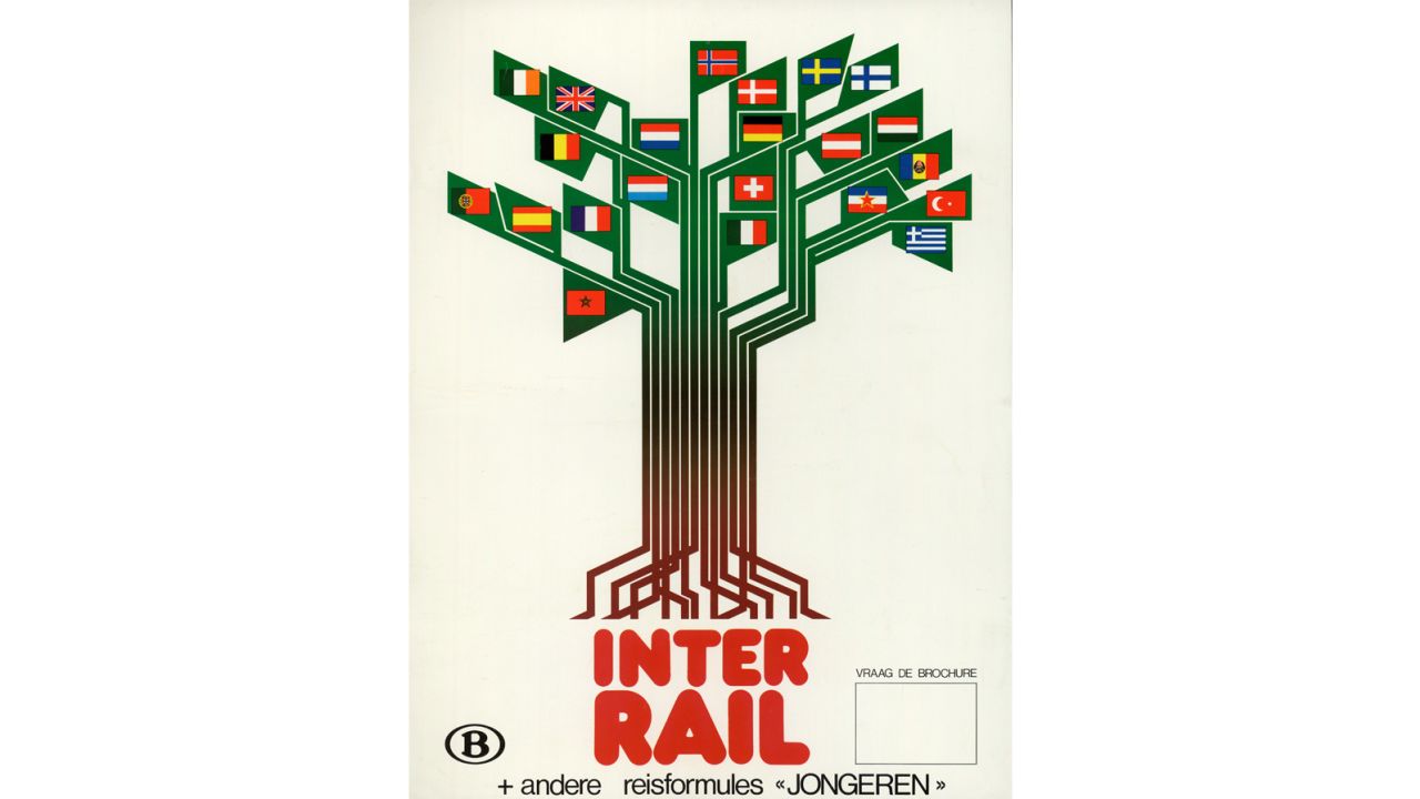 The Interrail pass premiered in 1972 and is still available for European train travelers today.