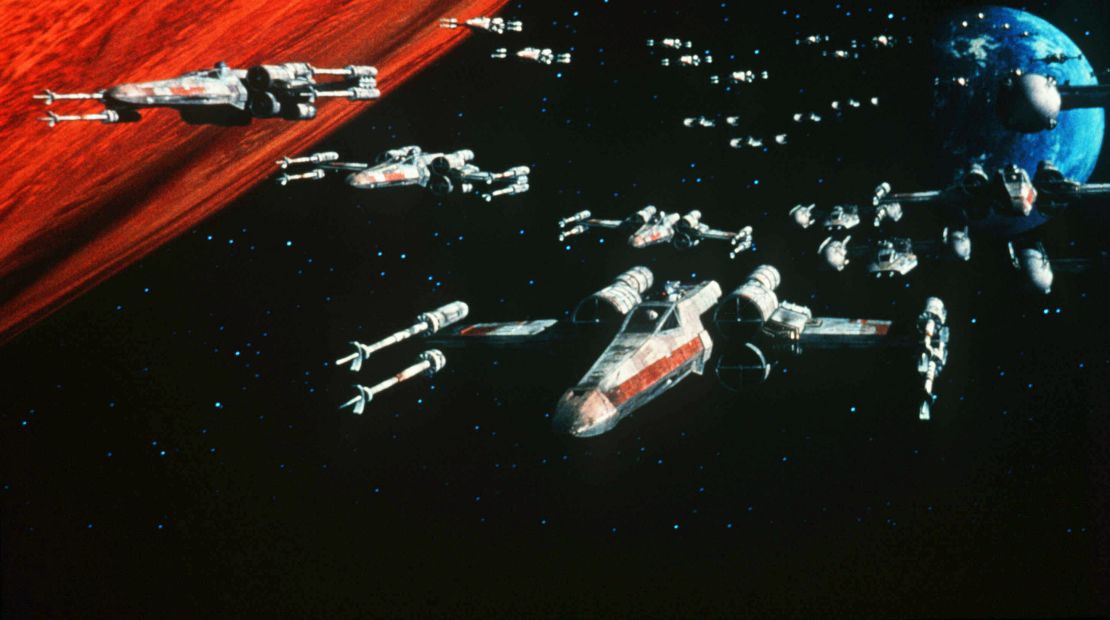 A scene from "Star Wars Episode IV -- A New Hope" (1977) 