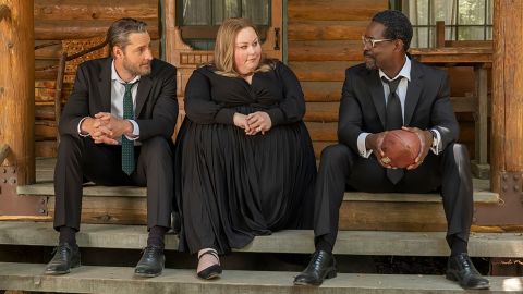 Justin Hartley, Chrissy Metz aand Sterling K. Brown in