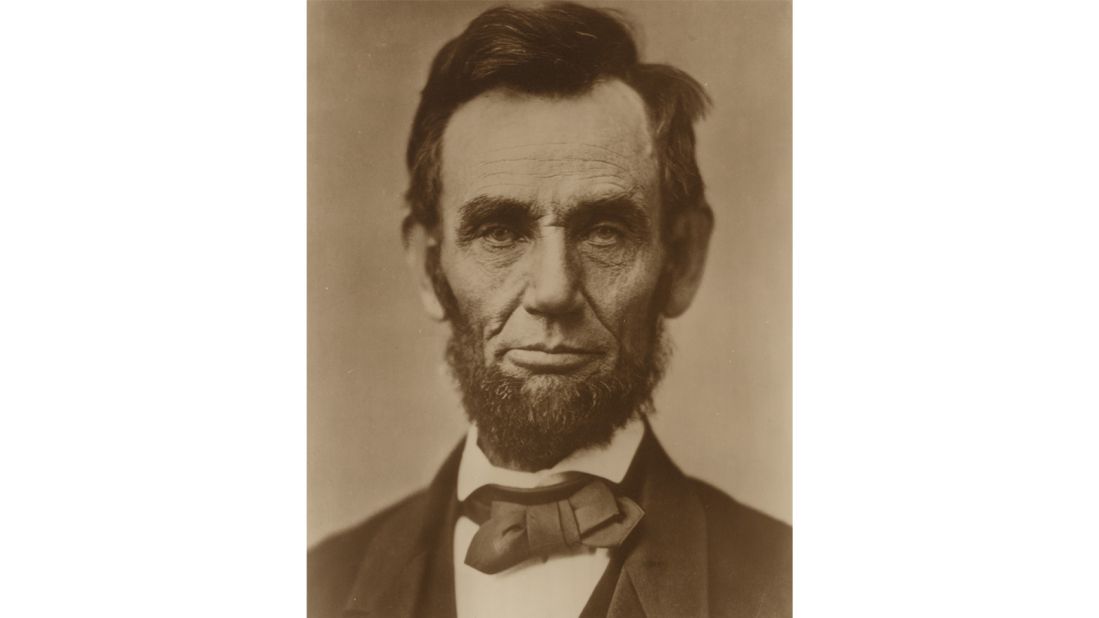 <strong>President Abraham Lincoln:</strong> This photograph of Lincoln was made by Alexander Gardner in Washington on November 15, 1863, during the Civil War. Lincoln would be assassinated less than two years later. 