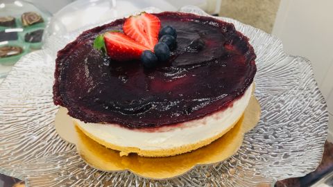 US-style cheesecake is now gaining popularity in Italy.