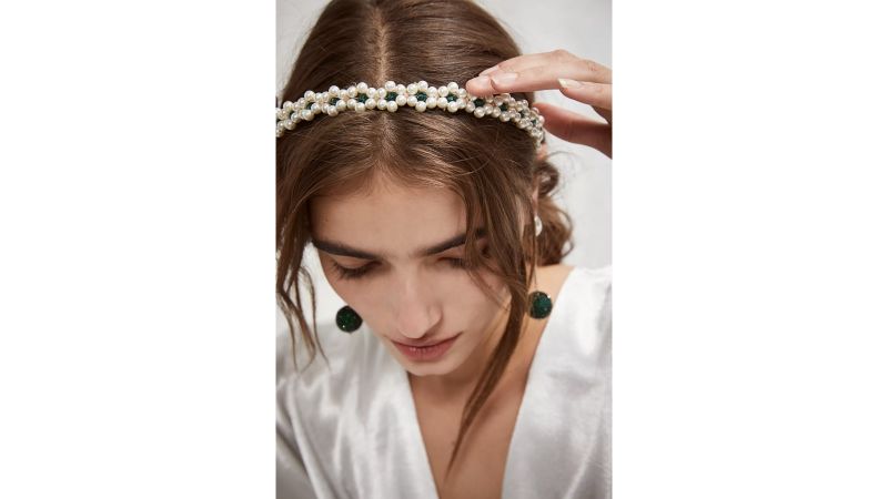 Ornaments Headpiece Rhinestone Headband Charm Tiara Wedding Hair Accessories T