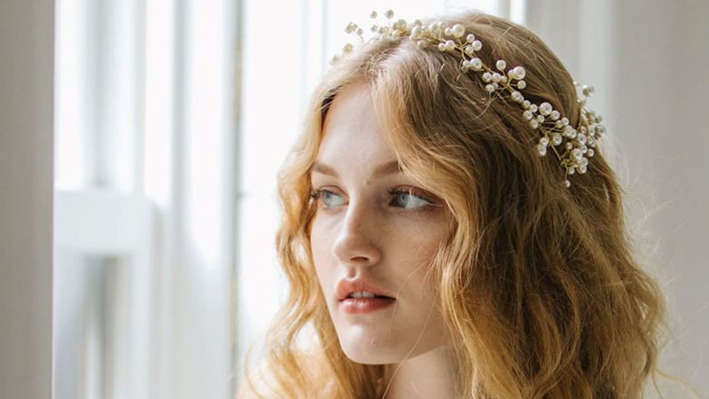 Wedding Bridal Accessories Crystal Pearl Headband Headpiece Hair Band Tiara Lot