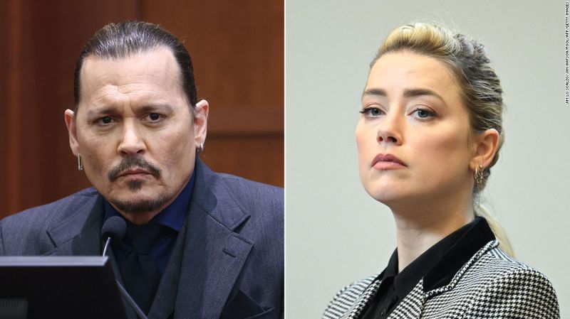 Amber Heard Solo Porn - Media coverage of the Johnny Depp, Amber Heard trial reflects the public's  fascination with celebrity cases | CNN Business