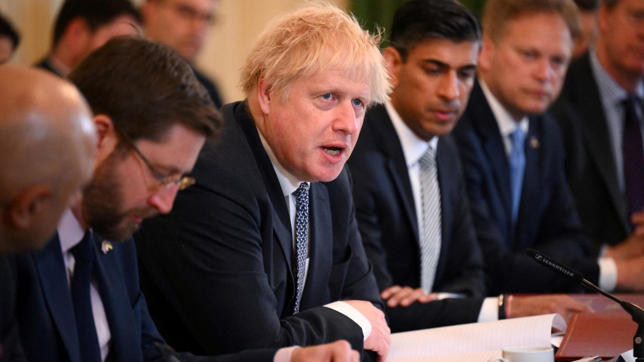 Johnson said he took full responsibility for the partying, but defended his own attendance and insisted he didn't know rules were being broken.