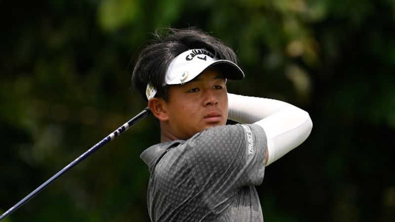 Meet 15-year-old golfing record breaker Ratchanon ‘TK’ Chantananuwat | CNN