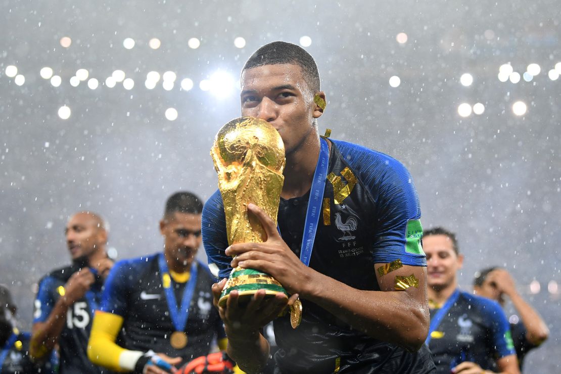 Mbappé was a crucial part of the French World Cup winning team, scoring a goal in the final as France beat Croatia 4-2.