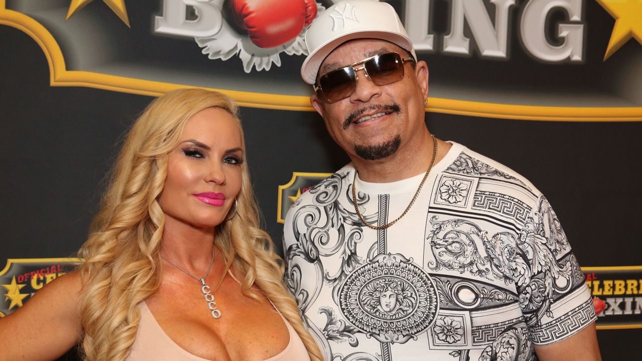 Ice-T and Coco attend "Celebrity Boxing: Lamar Odom v. Aaron Carter" in Atlantic City, New Jersey.