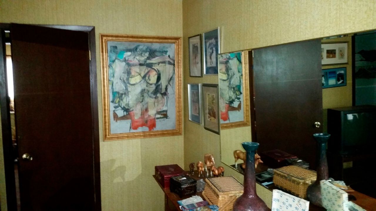 The Alters had De Kooning's "Woman-Ochre" hung behind their bedroom door. It was only discovered after they both died.