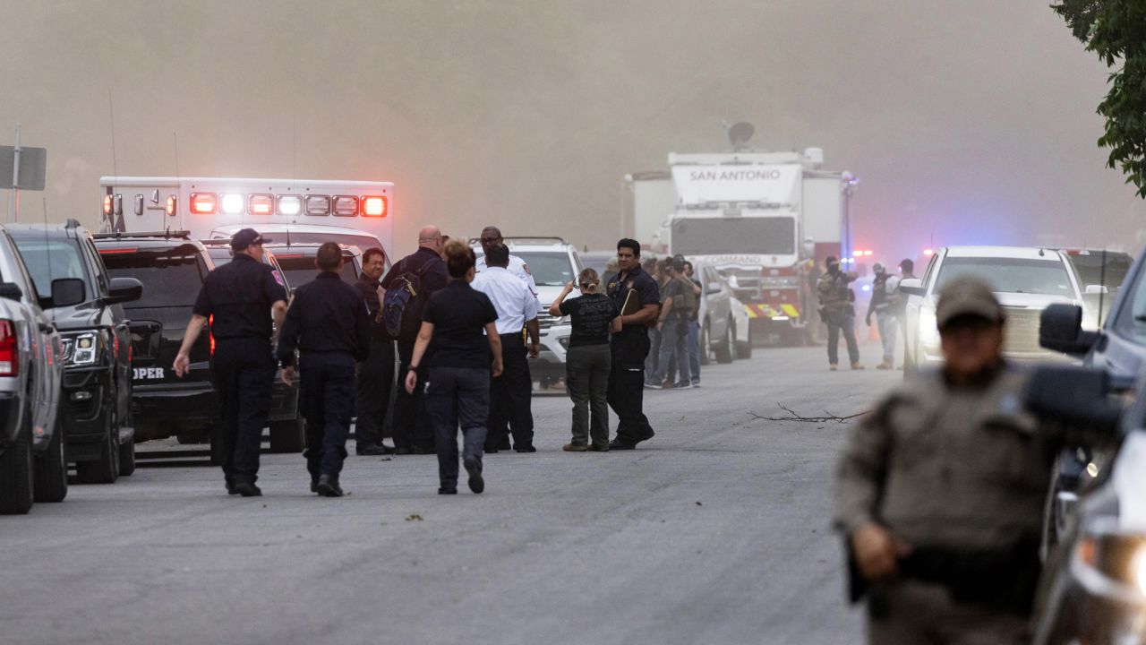 Hundreds of armed law enforcement officers swarmed to Uvalde the day of the shooting.