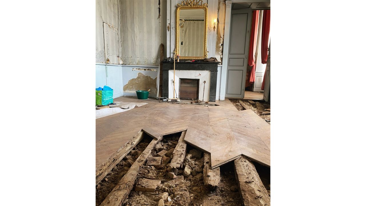 <strong>Big project:</strong> The couple are transforming the French manor house into a boutique hotel and entertainment space, and hope to be ready to open up some rooms towards the end of 2023.