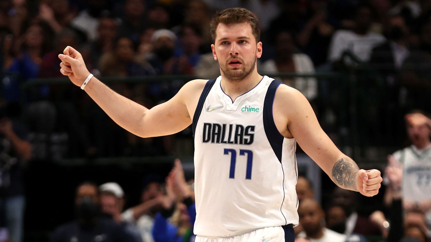 Luka Doncic led the Dallas Mavericks to victory in Game 4.