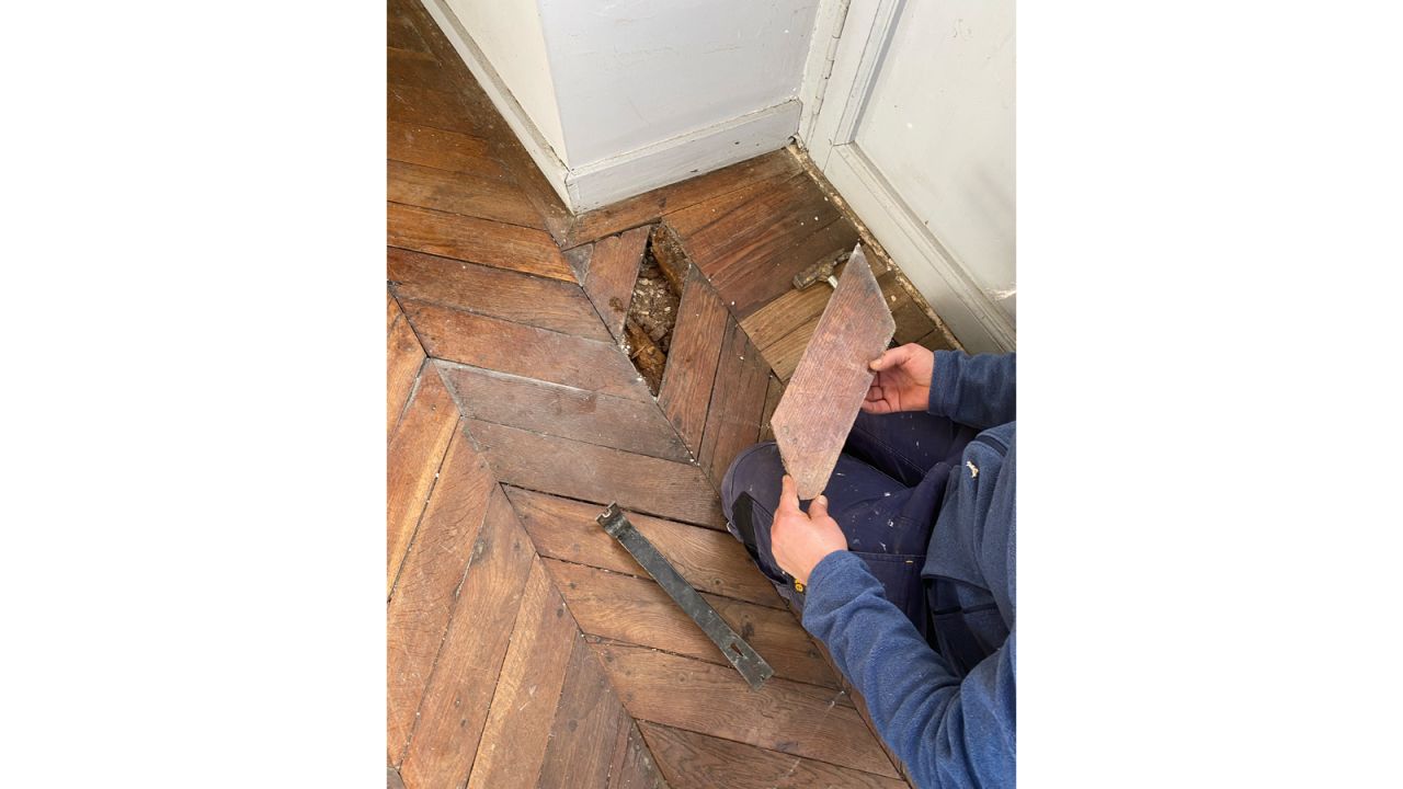 <strong>Extensive work:</strong> They've been working on repairing the floors and giving some of the rooms a face lift.