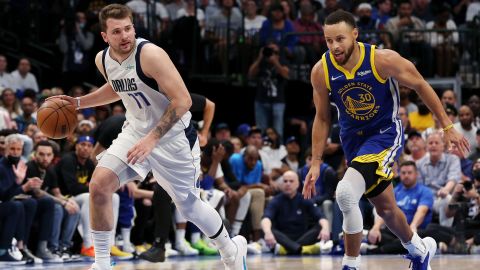 The Mavericks held Steph Curry to just 20 points.